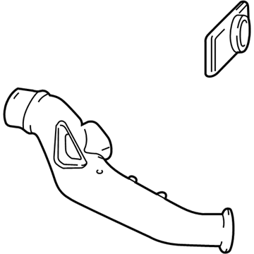 Ford YF1Z-9A624-AA Air Inlet Tube