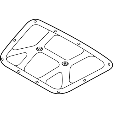 Hyundai 81125-L0000 Pad-Hood Insulating