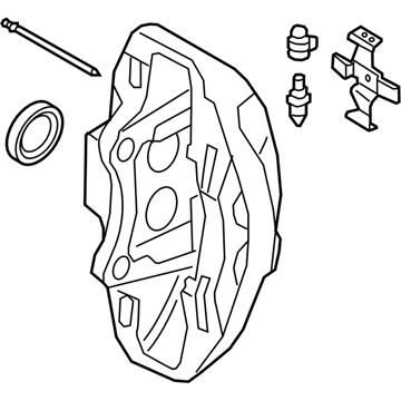 BMW 34-11-6-891-276 CALIPER HOUSING RIGHT:341020