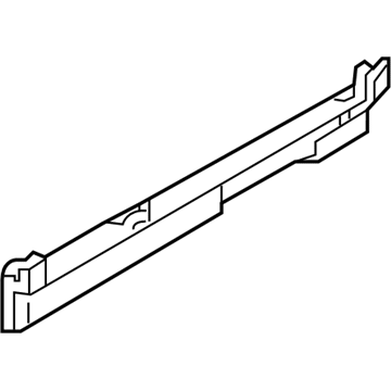 Nissan 21578-6CA0A Air Guide-Radiator