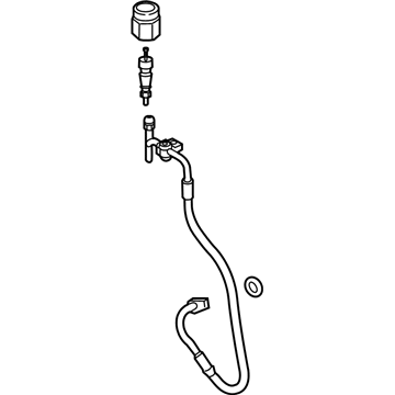 Ford C1BZ-19972-N Hose & Tube Assembly