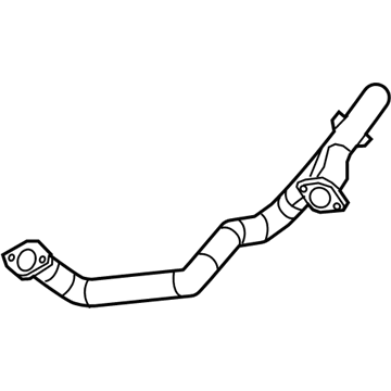 Mopar 68457049AA Exhaust Front Pipe