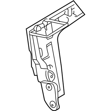 Hyundai 89310-26100 Frame Assembly-Rear Seat Back, LH