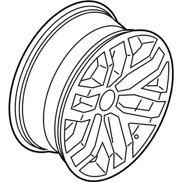 Ford KL3Z-1007-C Wheel, Alloy