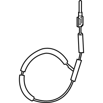 Toyota 69750-62020 Lock Cable