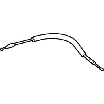 Toyota 69710-62020 Lock Cable