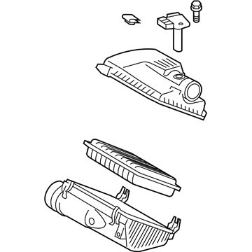 Toyota 17700-75540 Air Cleaner Assembly