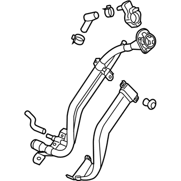 Kia 31030A7550 Filler Neck & Hose Assembly