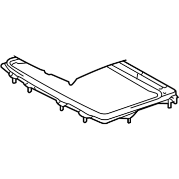 Toyota 63142-52901 Sunroof Reinforcement