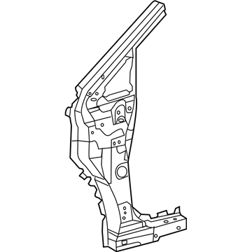 Lexus 61108-48903 Reinforce Sub-Assy, Front Body Pillar, Lower RH