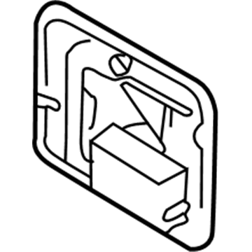 BMW 51-24-8-408-497 Drive, Lock, Hatchback, Bottom