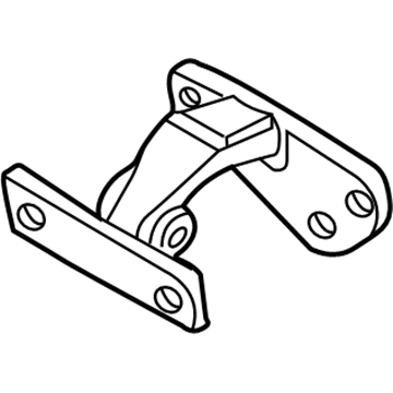 BMW 41-62-7-006-120 Hinge, Trunk Lid, Lower Part