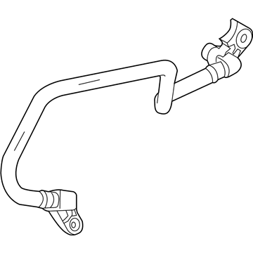 BMW 17-22-7-619-744 Transmission Oil Cooler Line, Flow