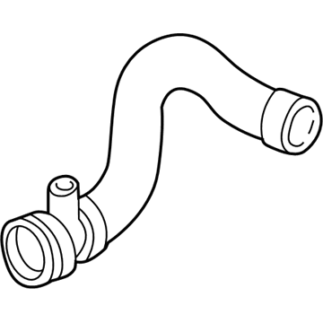 BMW 11-53-1-407-812 Cooling System Water Hose