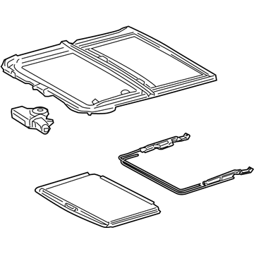 Toyota 63200-33091-A0 Housing Assembly