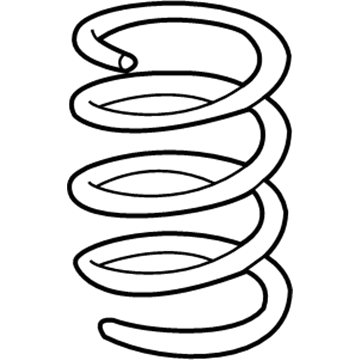 Mopar 4656523AD Front Suspension Coil Spring