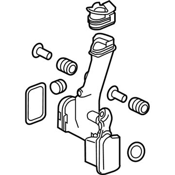 Honda 17230-RX0-A00 Chamber Assy., Resonator