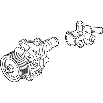 Ford BK3Z-8501-G Water Pump Assembly