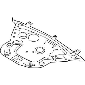 BMW 31-11-6-777-727 Reinforcement Plate