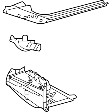 Toyota 57043-50090 Rail Assembly