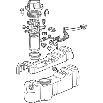 GM 19300178 Tank Asm, Emission Reduction Fluid