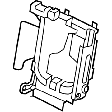 Nissan 88601-4CB2A Frame Assy-Back, Rear Seat