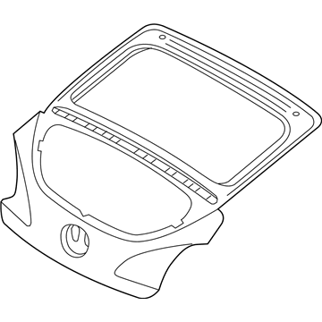 Hyundai 73700-2V011 Panel Assembly-Tail Gate