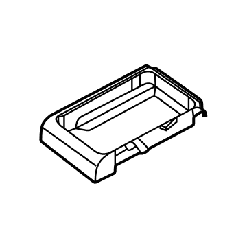 Nissan 87390-3LM0A Tray Assy-Under, Seat