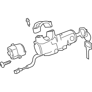 Nissan D8700-3LM0A Lock Steering