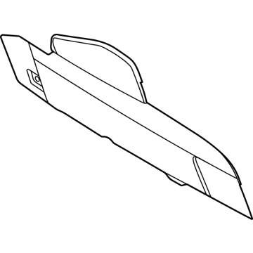 Ford M1PZ-7804608-BA PANEL ASY - CONSOLE