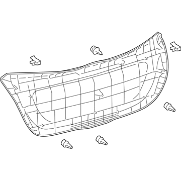 Toyota 67751-52180-C0 Lift Gate Trim