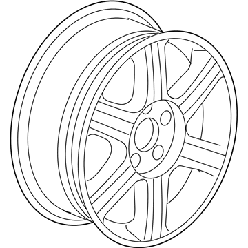 Mopar 4880432AA Aluminum Wheel