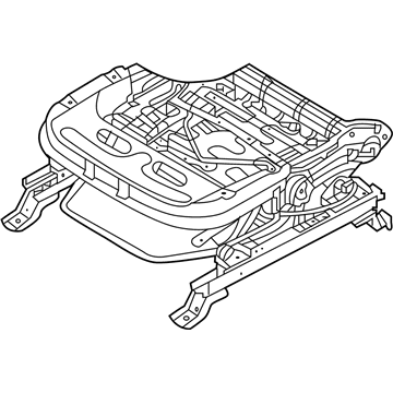 Hyundai 88500-D3000 Track Assembly-LH