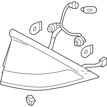 Honda 33551-TM8-A51 Lamp Unit, L. Tail