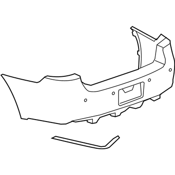 GM 25813569 Bumper Cover