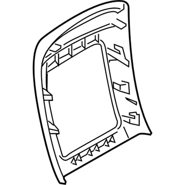 Nissan 96931-1LA3B FINISHER Console