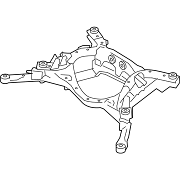 Nissan 55400-KB50A Member Complete - Rear Suspension