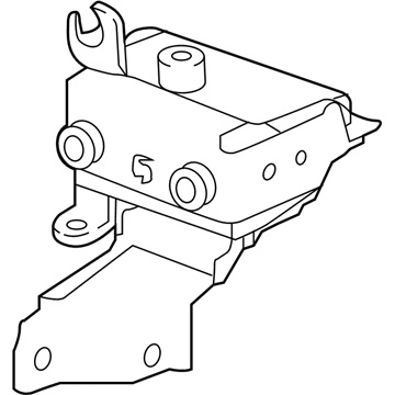 Nissan 47840-5SA0A Bracket-ACTUATOR, ANTISKID