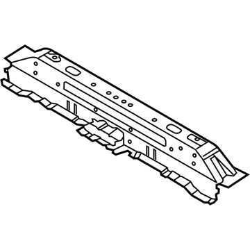 Nissan 74515-1GR0A Extension-Rear Floor, Front