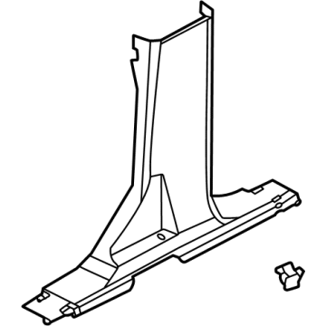 Ford M2DZ-7824346-AA TRIM - "B" PILLAR