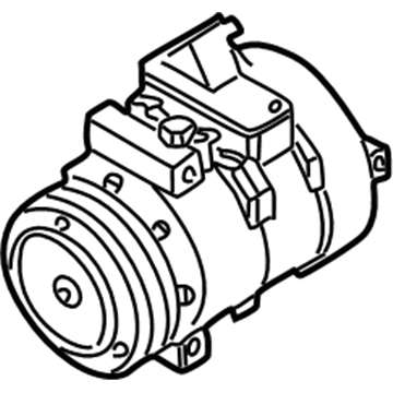 BMW 64-52-6-921-650 Exchange Air Conditioning Compressor