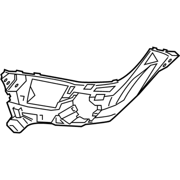 BMW 51-11-7-319-799 Insert, Bumper Front Left