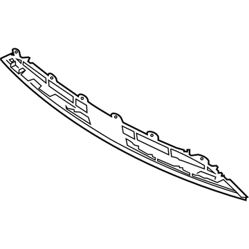 BMW 51-11-7-319-768 Grille, Middle Bottom, Open