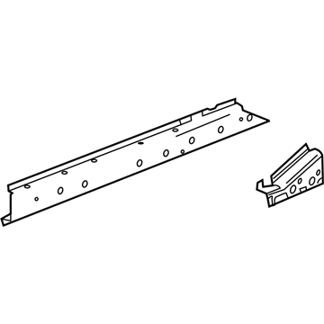 GM 22791954 Rocker Reinforcement