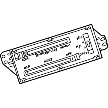 Mopar 55055748 Control Temperature