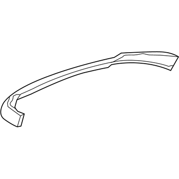 Mopar 55077762AA Front Upper Bumper Cover