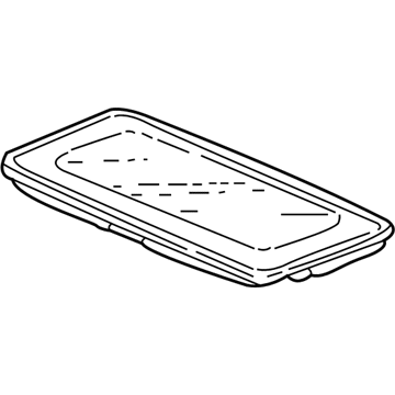 Acura 70200-S0K-A03 Glass Assembly, Roof