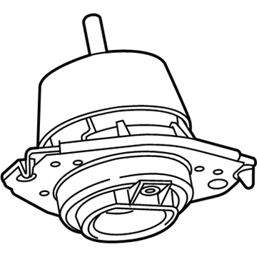 Mopar 52124675AF INSULATOR-Engine Mount