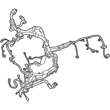 Nissan 24011-EZ02B Harness Assembly-EGI