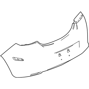 GM 94711094 Bumper Cover